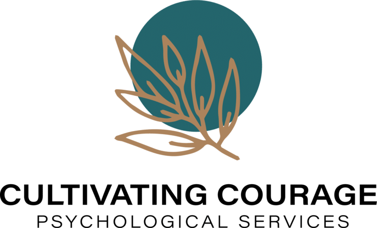 Cultivating Courage logo- therapist in Scarsdale